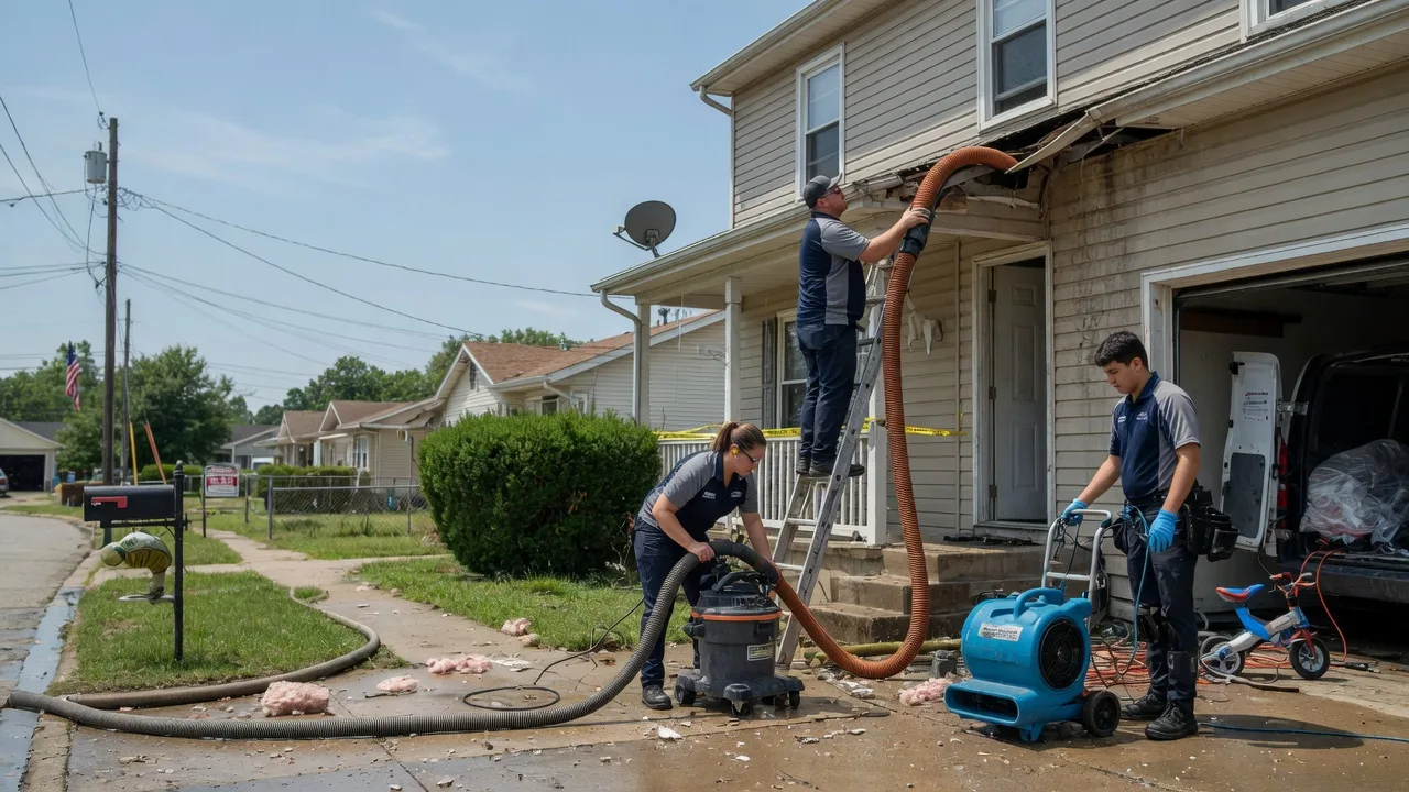 Water Damage Restoration in Bokoshe, OK near me